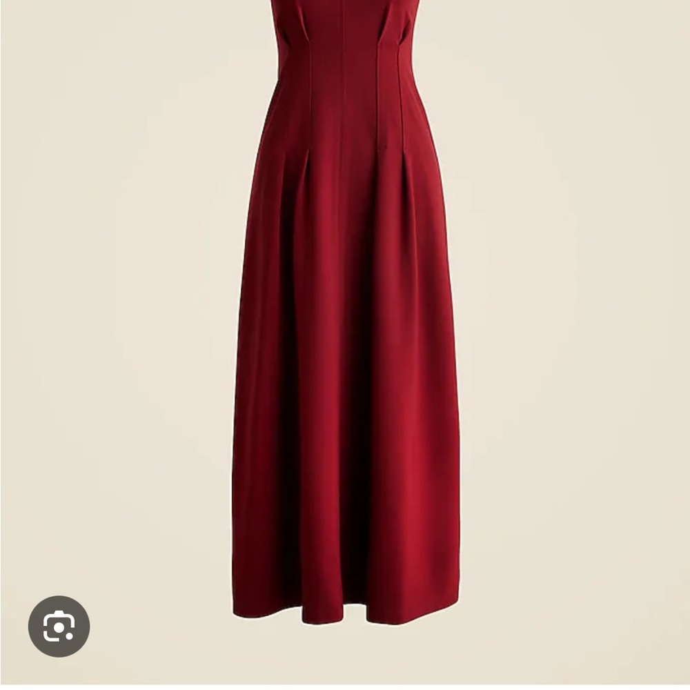 J. Crew Rich Burgundy Maxi Dress